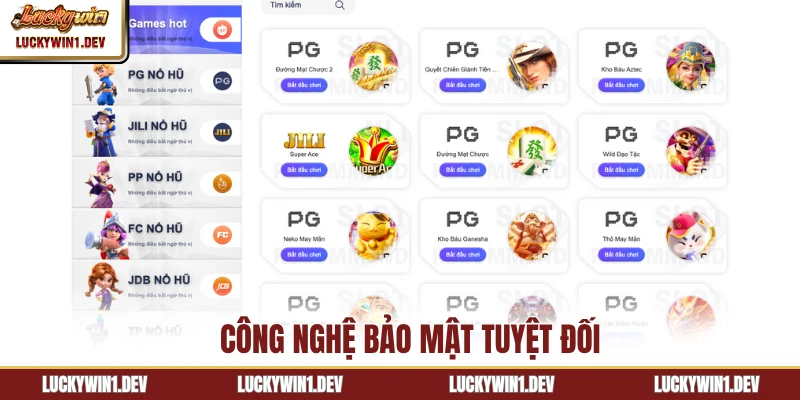 Công nghệ bảo mật tuyệt đối